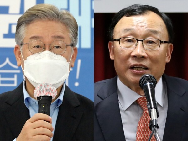 이재명 경기지사(왼쪽)와 채동욱 전 검찰총장. (사진=뉴스1)