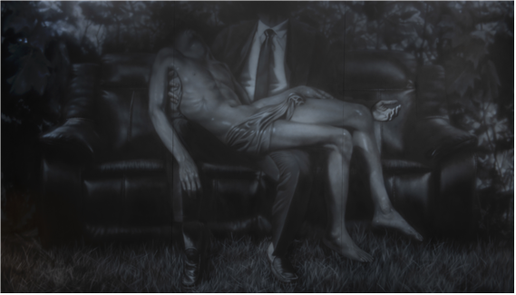 PIETA 450.0x259.0cm oil on canvas 2021