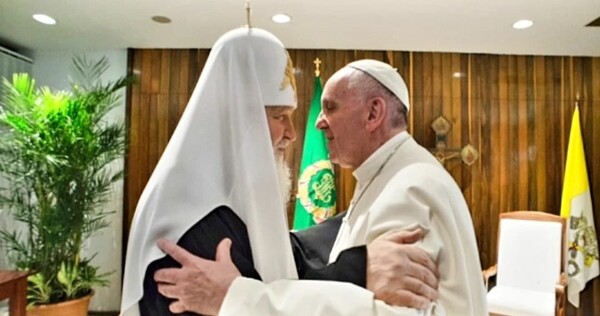 천년의 만남.. 프란체스코 로마 교황과 키릴 모스크바 총대주교 (2016)