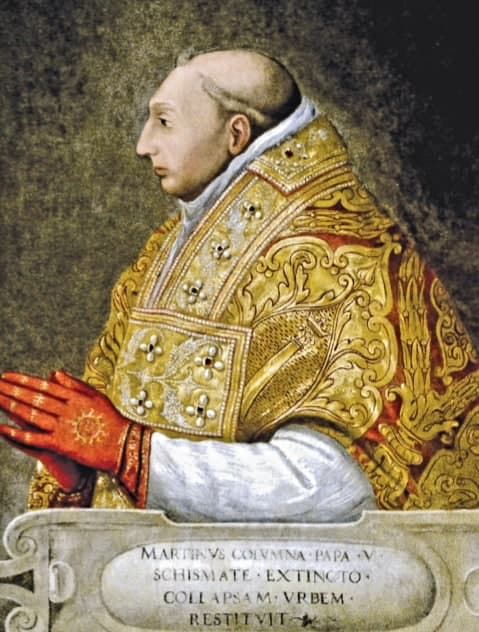 다시 로마 교황의 시대로.. 마르티누스 5세 (1417~1431 재위)
