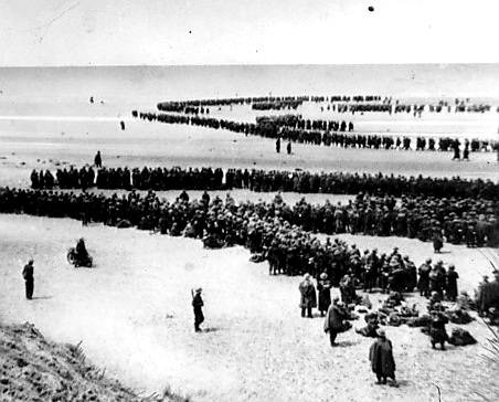 덩케르크 해안선에 갇힌 연합군 (1940)