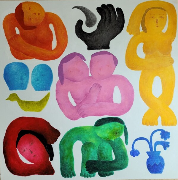 무제.캔버스에 아크릴 72.5×60.5 2021