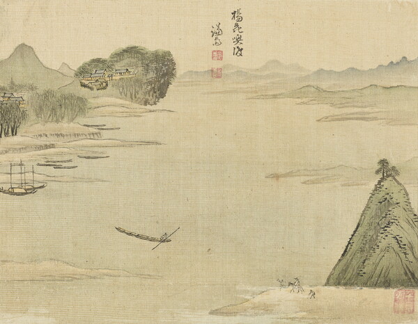 겸재 정선의 양화환도. (사진=간송미술관 제공)