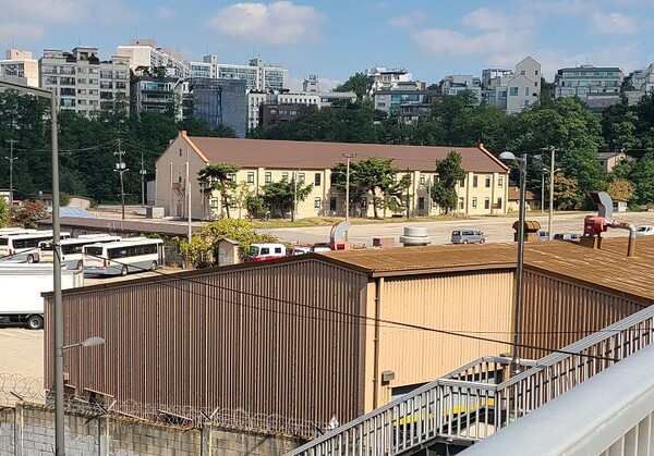 용산공원 미군 수송부기지(일본 공병부대 주둔지). (사진=황현탁)