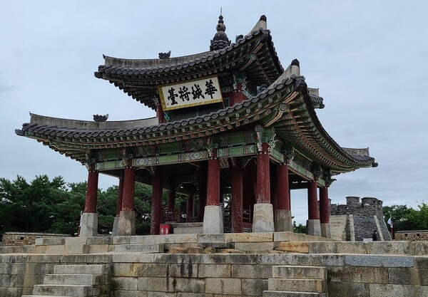 수원 화성의 서장대. (사진=황현탁) 