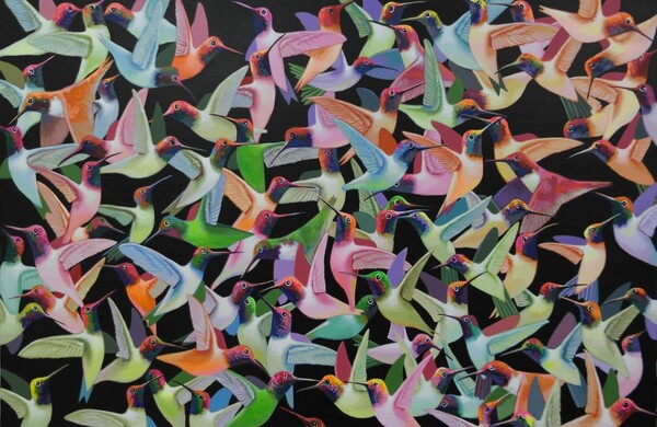 The truth will set you free. acrylic on canvas. 91x65. 2021