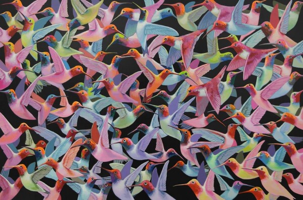 The truth will set you free. acrylic on canvas. 91x65. 2021