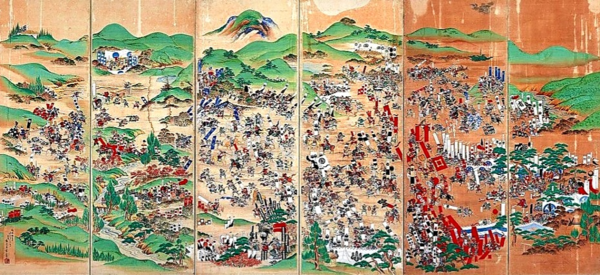 전국시대 최후의 승자를 가린 세키가하라 전투 기록화, 1600