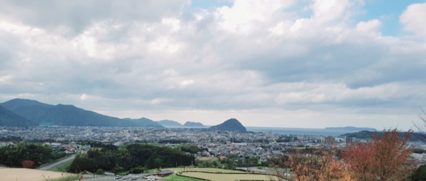 야마구치현 하기시 전경, 2018