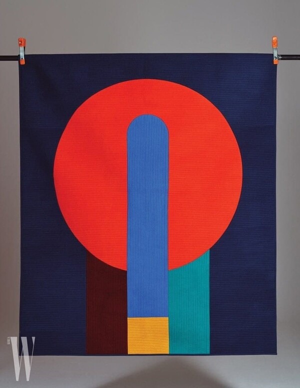 새옹지마 155×195㎝ 캐시미어 2017년 이슬기 협업, 에르메스 / 사진제공=조성연