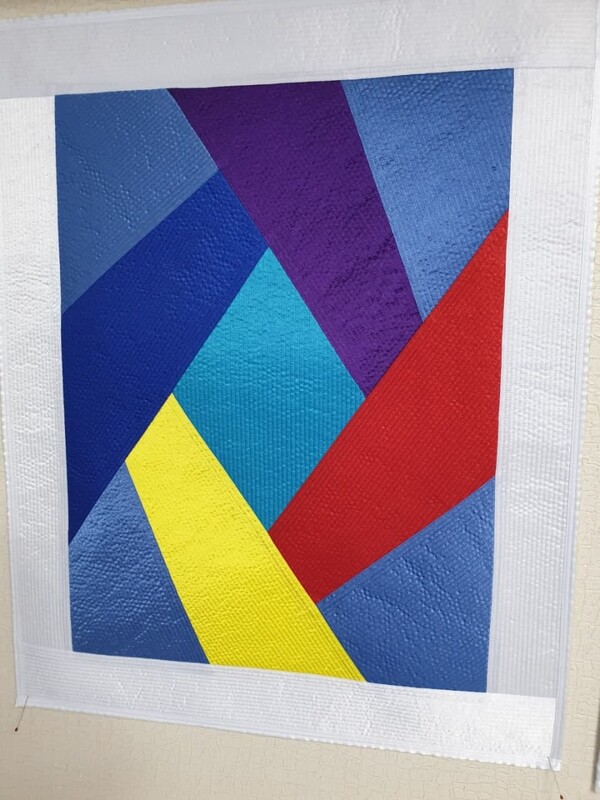 바람개비 155×195㎝ 폴리에스테르 2018년 / 사진 제공 = 조성연