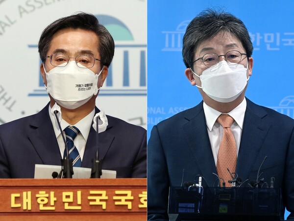 김동연 새로운물결 대표(왼쪽)와 유승민 전 국민의힘 의원. (사진=뉴스1)