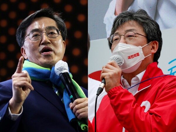 김동연 새로운물결 대표(왼쪽)와 유승민 전 국민의힘 의원. (사진=뉴스1)