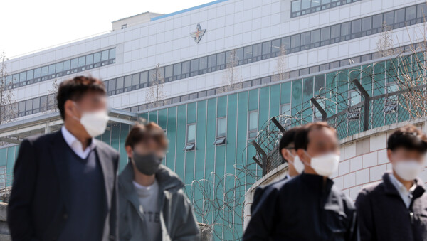 대통령 집무실이 들어설 서울 용산구 국방부 신청사. 경찰은 대통령 집무실이 들어서면 국방부 청사 100m이내에서 집회나 시위를 금지하는 방안을 검토 중이다. (사진=뉴스1)