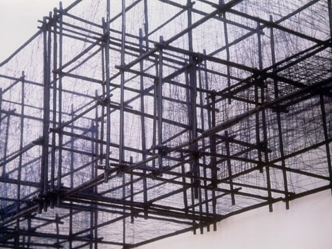 독일 베를린 BLUE 5PLUS1 갤러리 설치 / 사진 제공 = 황혜성 작가 