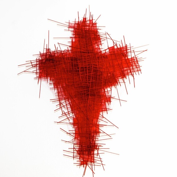 IN CHRIST. 대나무. 실 (온누리 교회 설치) / 사진제공 = 황혜성 작가