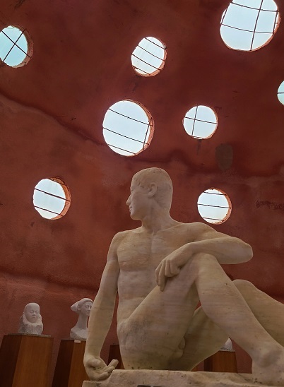 금구원 조각 공원의 조각작품들. (사진=황현탁)