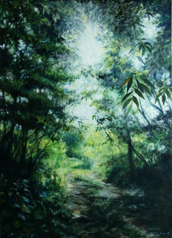 KOMOREBI F30B oil on canvas 2022 / 사진제공 = 갤러리거제