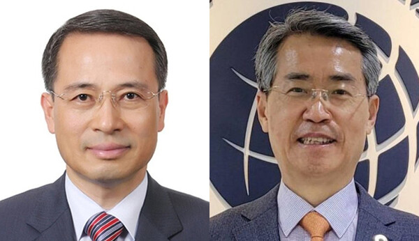 윤석열 정부 초대 국정원장에 내정된 김규현 전 청와대 외교안보수석(왼쪽)과 국정원 1차장에 내정된 권춘택 전 국정원장 비서실장. (사진=뉴스1) 