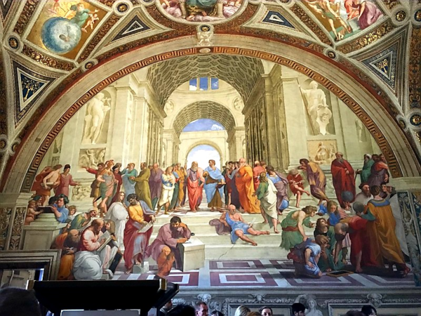 '아테네 학당' 라파엘로, 1510~1511