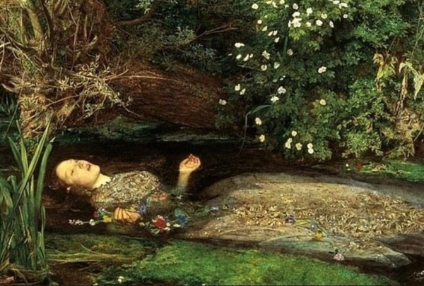 '오필리아' 존 에버렛 밀레이, 1851