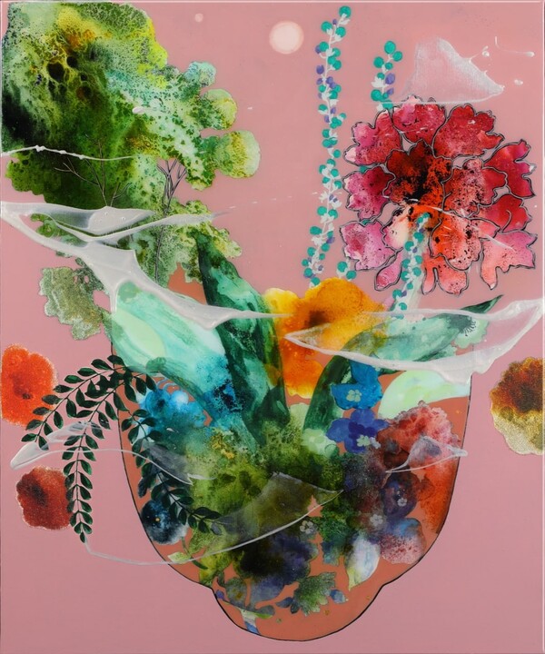 Reflective 22027 72.7×60.6㎝ Mixed Media 2022 / 사진 = 남여주 작가 제공