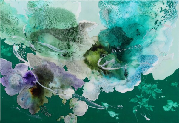 Reflective 22053 80×116.8㎝ Mixed Media 2022 / 사진 = 남여주 작가 제공