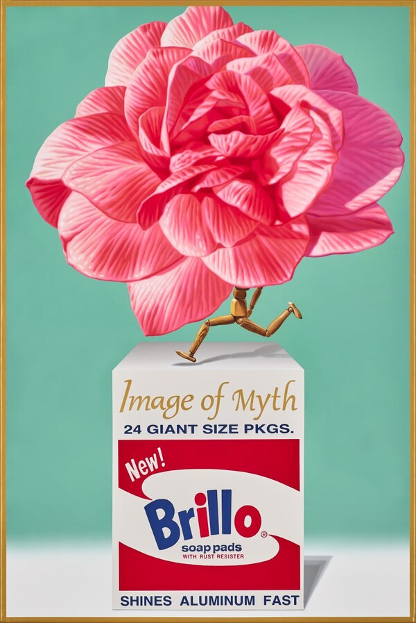 시대의 단상-Image of Myth 60.6*90.9 acrylic & oil on canvas 2022년 