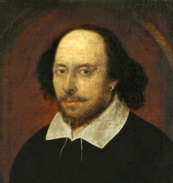 이탈리아를 여행한 적이 한 번도 없다고 알려진 윌리엄 셰익스피어(1564~1616), 영국국립초상화