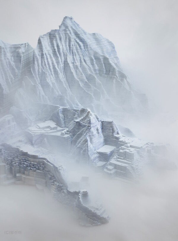 극점 3 라이트젯 c 프린트 150×1112 cm 2014 / 사진제공 = 임선이 작가