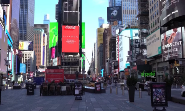 미 뉴욕 시내 (사진=한국경제TV 유튜브 캡처)