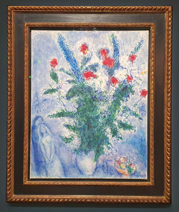 마르크 샤갈(1887~1985) / '결혼 꽃다발', 1977~1978, 91.5×72.8cm