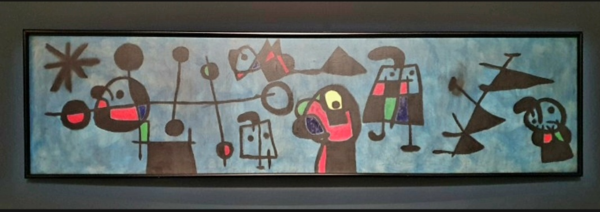 호안 미로(1893~1983) / '회화', 1953, 96×376cm