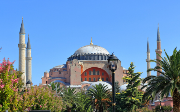 콘스탄티노플(이스탄불)의 성 소피아 대성당 or 아야 소피아 모스크 (출처, pixabay)