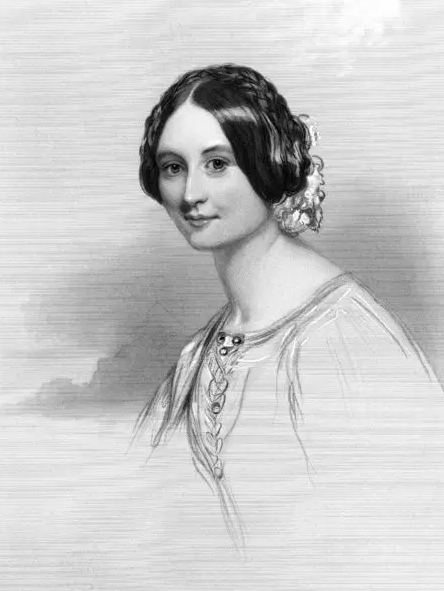 젊은 시절의 카롤리네 비트겐슈타인 공작 부인을 그린 동판화.