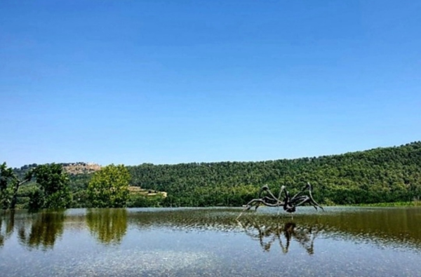 '거미(Crouching Spider)', 루이스 부르주아, 2003