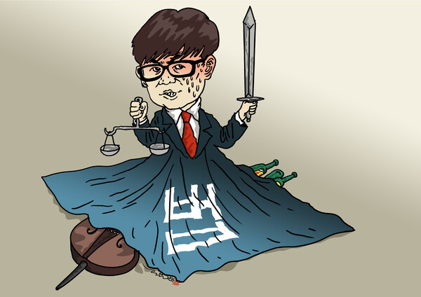 (만평= 고경일 / 뉴스버스)