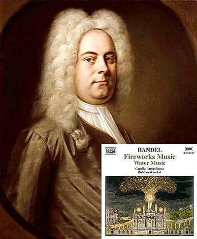 조지 프레드릭 헨델과 그의 '왕궁의 불꽃놀이' 앨범