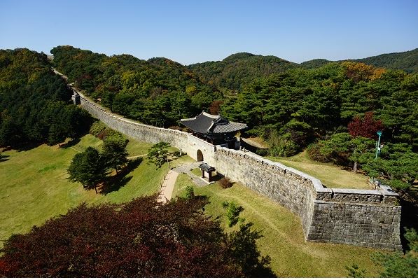 청주 상당산성.