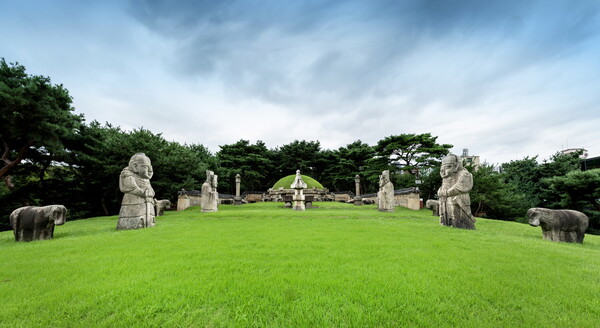 서울 강남구 삼성동에 있는 중종의 묘 정릉.