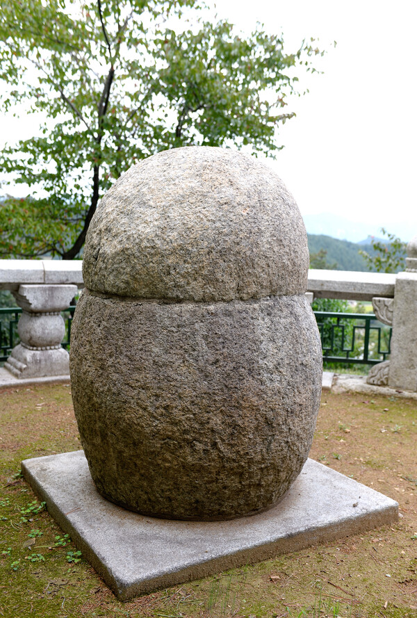 경기 가평군에 있는 중종의 태봉 석함. (사진=한국학중앙연구원) 
