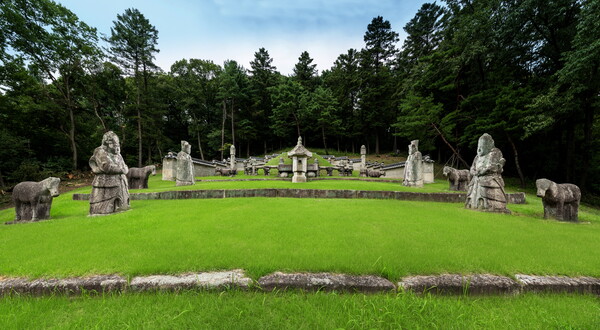 경기 남양주시 진접읍 부평리에 있는 세조 광릉.
