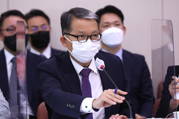 우종수 국가수사본부장 내정자. 사진은 지난해 9월 20일 경찰청 차장 시절 국회에서 답변하고 있는 모습. (사진=뉴스1)