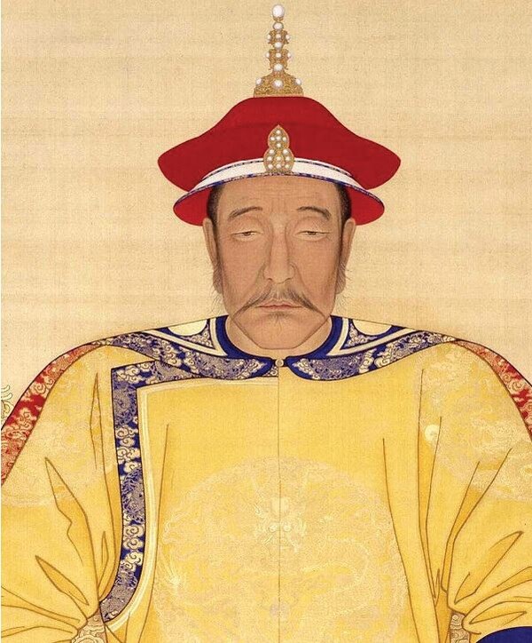 누루하치 초상.