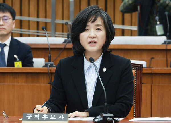 신숙희 대법관 후보자가 27일 오전 서울 국회에서 열린 국회인사청문특별위원회 인사청문회에 질의에 답하고 있다. (사진=연합뉴스)