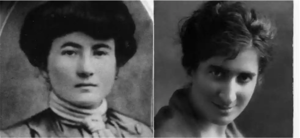 도리아 만프레디와 줄리아 만프레디.