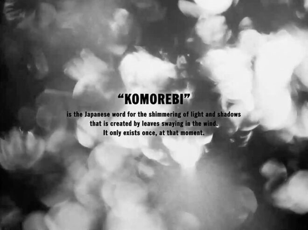 야쿠쇼 코지(히라야마 역)가 촬영한 코모레비에 설명을 붙인 쿠키 영상