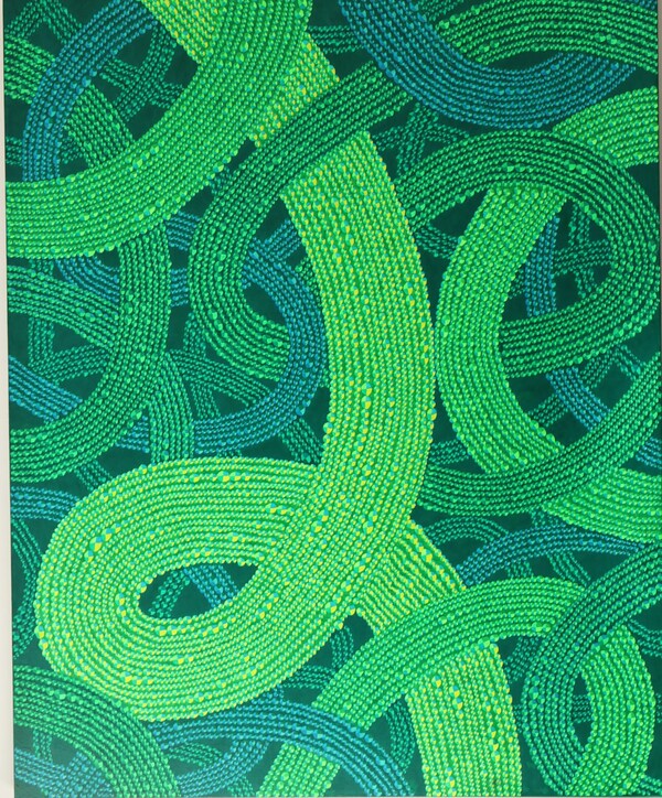  Interspace 160×130cm Tempera & mixed media 2024 / 제공 = 김영리 작가