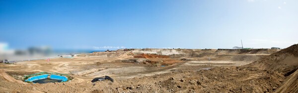 경상북도 울진군의 터닦기 공사가 마무리된 신한울 3·4호기 건설 부지. 한수원은 건설 허가와 동시에 13일부터 본격적인 공사에 들어간다. (사진=연합뉴스)