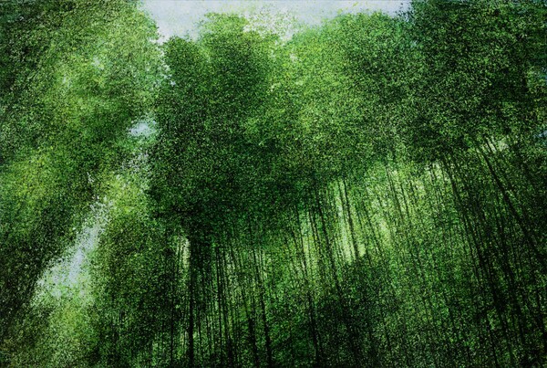 청음 130.3ⅹ193.9cm acrylic on canvas 2019